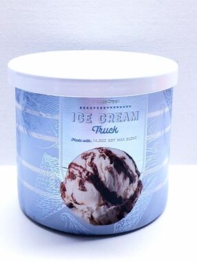 Goose Creek ICE CREAM TRUCK Large 3-Wick Scented Candle, 14.5 Oz